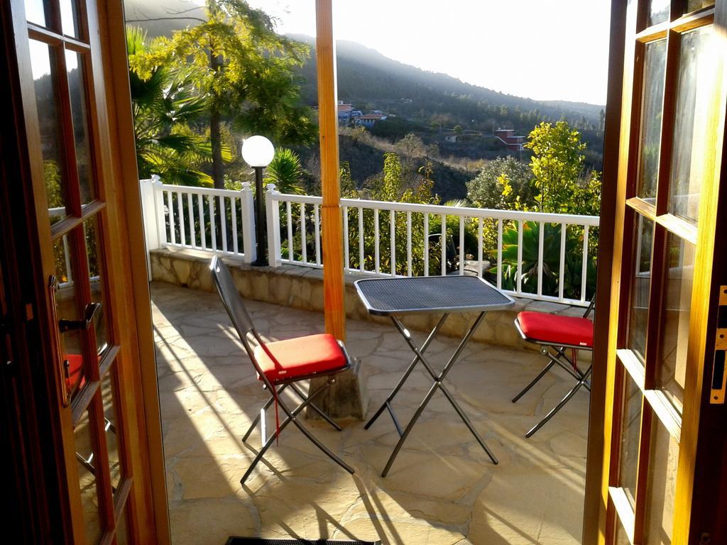 Feriendomizil Finca Tijarafe Mit Beheiztem, Abdeckbarem Pool Cameră foto