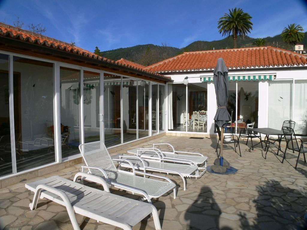 Feriendomizil Finca Tijarafe Mit Beheiztem, Abdeckbarem Pool Exterior foto